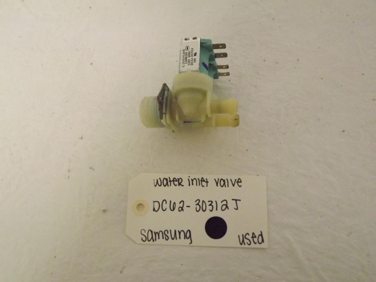 Samsung Washer DC62-30312J Water Inlet Valve Used Samsung Washer DC62-30312J Water Inlet Valve Used